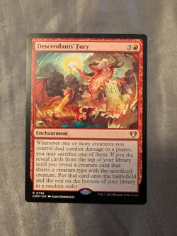 Descendants' Fury Commander Masters Regular - Image 1