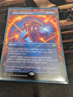 Force of Negation (Borderless) - 346 (Double Masters 2022) - Near Mint NM - Image 1