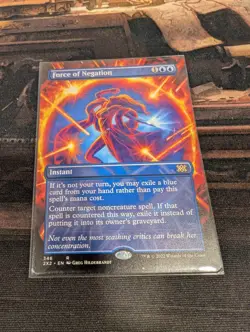 Force of Negation (Borderless) - 346 (Double Masters 2022) - Near Mint NM - Image 2