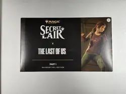 Magic The Gathering Secret Lair x The Last of Us Part 1 Rainbow Foil Pack New - Image 1