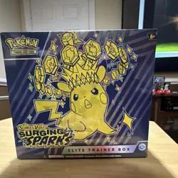 Pokemon Elite Trainer Box Scarlet & Violet Surging Sparks ETB New Sealed - Image 1