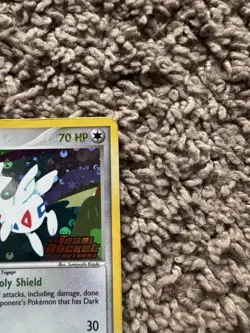 Pokemon TCG Togetic 14/109 Reverse Holo Stamped - Team Rocket Returns - MP - Image 3