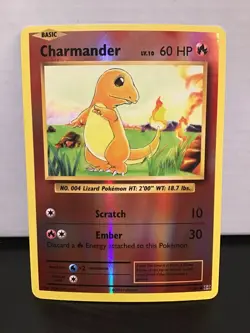 Charmander 9/108 Pokemon Evolutions Reverse Holo Common - Image 1