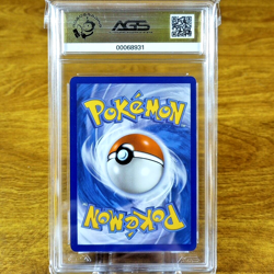 Pokemon SWSH Fusion Strike Mew V 113/264 AGS Mint+ 9.5 Full Art Holo Rare 2021 - Image 2