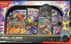 Pokemon TCG Mega Lucario ex Premium Figure Collection Box Factory Sealed - Image 2