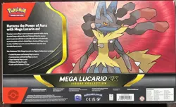 Pokemon TCG Mega Lucario ex Premium Figure Collection Box Factory Sealed - Image 3