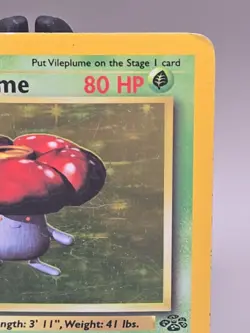 1999 Pokemon TCG Vileplume 15/64 Rare Holo Jungle HP - Image 3