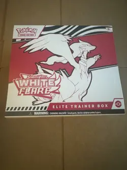 Pokemon White Flare ETB Elite Trainer Box Brand New Factory Sealed - Image 1