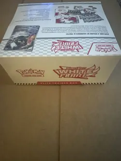 Pokemon White Flare ETB Elite Trainer Box Brand New Factory Sealed - Image 3