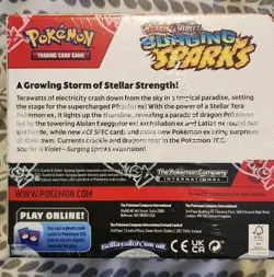 Pokemon Scarlet & Violet Supreme Stars Booster Box Latias Pikachu English 36 pks - Image 3