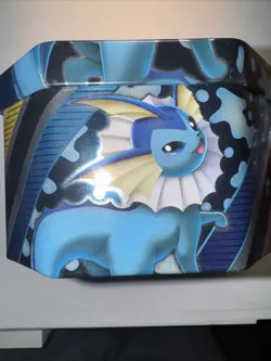 EMPTY VAPOREON V Pokemon TCG Tin CLEAN, CHEAP!! Get While You Can!!!! - Image 3