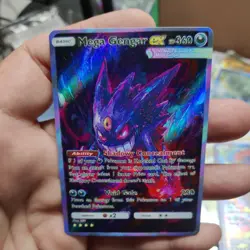 Pokemon Gengar EX ACG Custom Made Fan Art Holo With Texture - Image 4