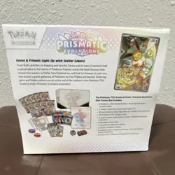 Pokemon Scarlet & Violet Prismatic Evolutions Elite Trainer Box Eevee 2024 - Image 3