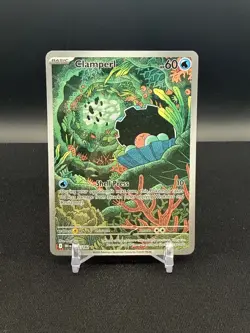Pokemon Clamperl 195/182 DR Illustration Rare Full Art Holo English - Image 1