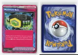 MAXIMUM BELT 117/131 ACE SPEC PRISMATIC EVOLUTIONS POKEMON TCG NM - Image 3