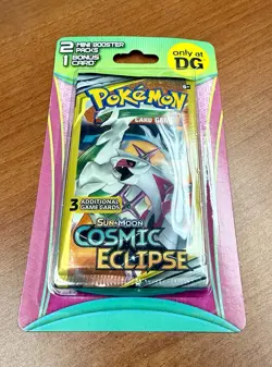 Pokemon Sun & Moon Cosmic Eclipse Hanger Packs 2021 (2 mini packs) - Image 1
