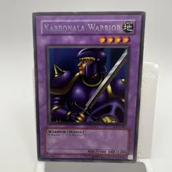 Karbonala Warrior LOB-067 Unlimited Rare Moderately Played - Image 1