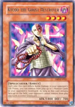 Yugioh! HP Kycoo the Ghost Destroyer - DB2-EN002 - Rare - Unlimited Edition Heav - Image 1