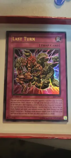 Yu-Gi-Oh TCG Last Turn LOD-099 1st Edition Ultra Rare🔥 Pack Fresh Never Played - Image 1
