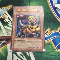 Yugioh! The Fiend Megacyber PSV-100 Ultra Rare Unlimited HP - Image 2