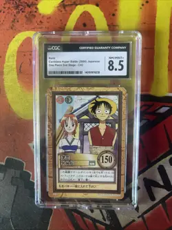 Cardass Hyper Battle Japanese One Piece 2nd Stage CGC 8.5 (2000) - Image 1