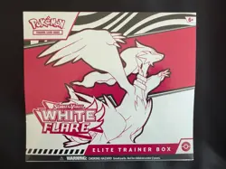 Pokemon Scarlet & Violet White Flare Elite Trainer Box English (Reshiram) - Image 1