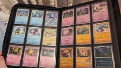 Pokemon TCG Shrouded Fable Partial Set Near Mint Vault X Binder Green - Image 3