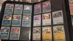 Pokemon TCG Shrouded Fable Partial Set Near Mint Vault X Binder Green - Image 4