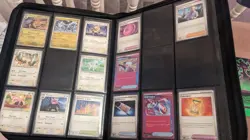 Pokemon TCG Shrouded Fable Partial Set Near Mint Vault X Binder Green - Image 5