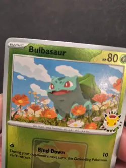 Pokemon TCG Bulbasaur 001/132 Pokemon Day 2026 Promo Near Mint Reverse Holo - Image 3