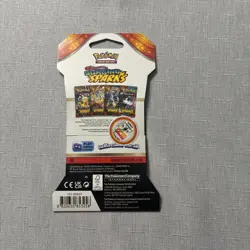 Pokemon Scarlet & Violet Surging Sparks Sleeved Booster Pack – Sealed - Image 2