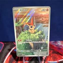 Victini SVP Full Art Rare Promo 208 NM Pokemon TCG - Image 1