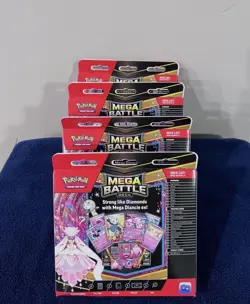 Pokemon TCG Mega Battle Deck (Mega Diancie ex) X4 Boxes - Image 2