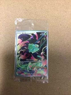 Pokemon SEALED Bulbasaur Mega Evolution Stamped 133/132 Full Art Holo - Image 1