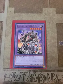 YUGIOH ELEMENTAL HERO GAIA BLC1-EN154 COMMON 1ST ED NM - Image 1