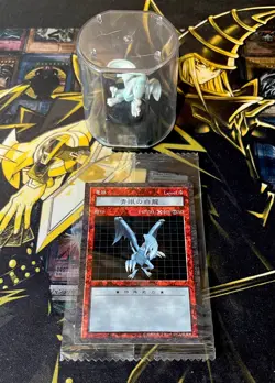 YU-GI-OH! BLUE EYES WHITE DRAGON | DDM Card + Figure Factory Sealed 🎁 - Image 2