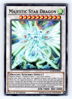 Yugioh Majestic Star Dragon LC5D-EN036 Super Rare - NM 💎 - Image 1