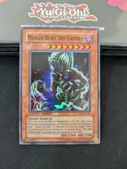 Masked Beast Des Gardius TAEV-ENSE1 Limited Edition (LP) Super Rare - Image 1