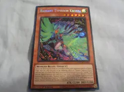 Yu-Gi-Oh! Doom of Dimensionsl RADIANT TYPHOON KROSEA Secret Rare DOOD-EN015 - Image 1