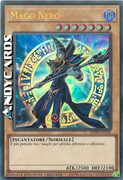 MAGO NERO • (Dark Magician) • Ultra R • DUPO IT101 • Lim • Yugioh! • ANDYCARDS - Image 1