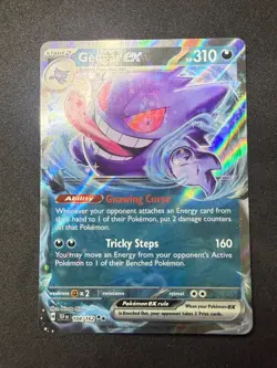 Gengar EX 104/162 | Holo Rare Temporal Forces SV05 | Pokemon Card | NM - Image 1