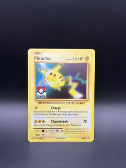 Pokemon TCG Pikachu - (Pokemon League) Xy202 League & Championship Cards Holo NM - Image 1