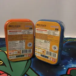 Lot of 2 One Piece Card Game Tin Pack Set Vol 2 Factory Sealed New Sealed - Image 2