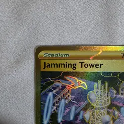 Jamming Tower 243/182 Holo SV10: Destined Rivals Pokemon Card - Image 3