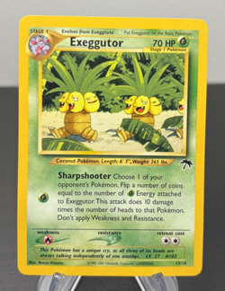 Pokemon 2001 Exeggutor Southern Islands #13/18 Card Near Mint - Image 1
