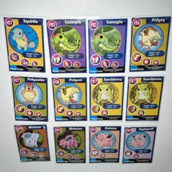 Vintage 1999 Pokemon Cards Poke Trivia Burger King Cards - Lot of 31 - Image 2