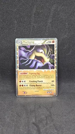Machamp Prime Holo HGSS Triumphant Pokemon Card 95/102 NM/LP - Image 1