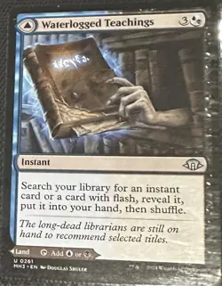 Waterlogged Teachings Modern Horizons 3 Mtg Magic The Gathering - Image 1