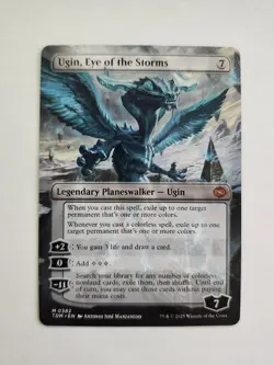 Ugin, Eye of the Storms (Borderless) Tarkir: Dragonstorm Regular NM - Image 2