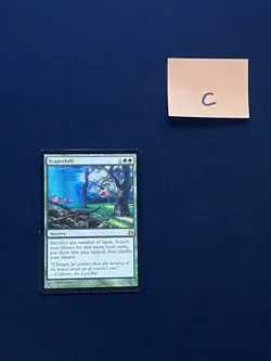 Scapeshift (C) Morningtide Magic MTG 136/150 HP Heavy Play - Image 1
